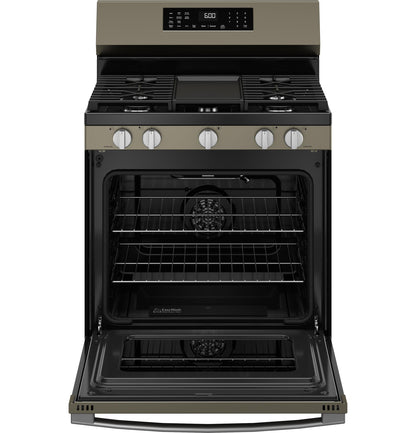 GE APPLIANCES GGF600AVES Ge 30"" Free-standing Gas Convection Range With No Preheat Air FR...