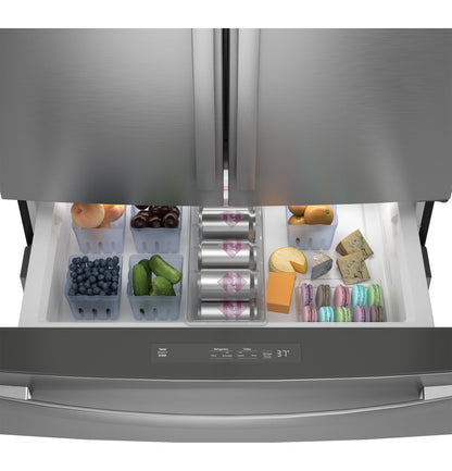 GE APPLIANCES PJE23BYWFS GE Profile Series Energy Star 23.2 Cu. Ft. Smart COUNTER-DEP...