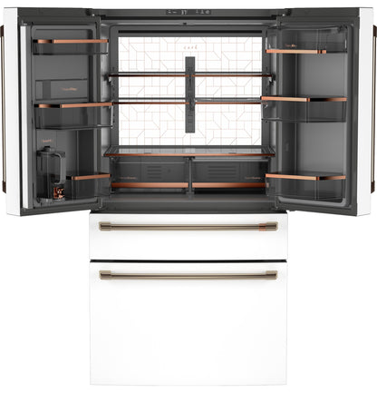 CAFE CGE29DP4TW2 Cafe Energy Star 28.7 Cu. Ft. Smart 4-door FRENCH-DOOR...