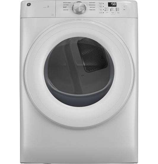 GE APPLIANCES GFD35GSSYWW Ge Energy Star 7.8 Cu. Ft. Capacity Smart Front Load Gas Dryer