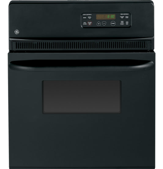 GE APPLIANCES JRP20BJBB GE Appliances 24"" Electric Single Self-cleaning Wall Oven