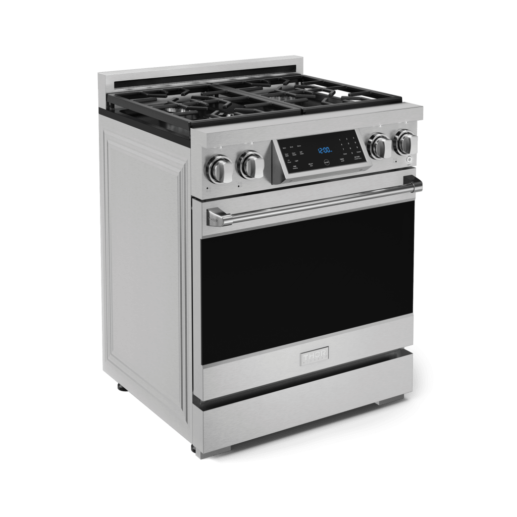 THOR KITCHEN RSG30LP 30 Inch Professional Lp Range With Tilt Panel Touch Control In STAI...