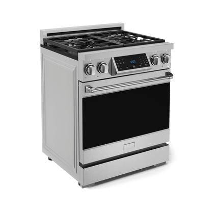 THOR KITCHEN RSG30LP 30 Inch Professional Lp Range With Tilt Panel Touch Control In STAI...