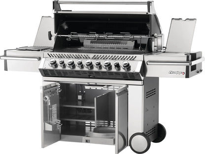 NAPOLEON BBQ PRO665RSIBPSS3 Prestige Pro 665 Rsib Infrared Rear & Side Burners Stainless Steel ...