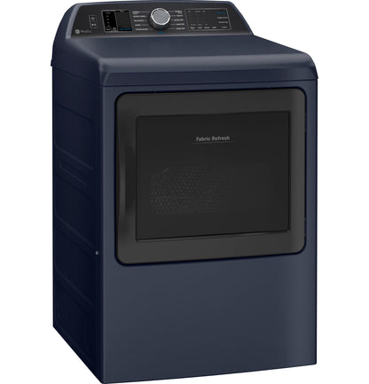 GE APPLIANCES PTD90GBPTRS GE Profile 7.3 Cu. Ft. Capacity Smart Gas Dryer With Fabric REF...