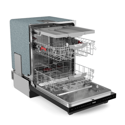THOR KITCHEN DW24X8BA00 24 Inch Dishwasher Stainless Black | Gordon Ramsay Series - Dw24x8ba00