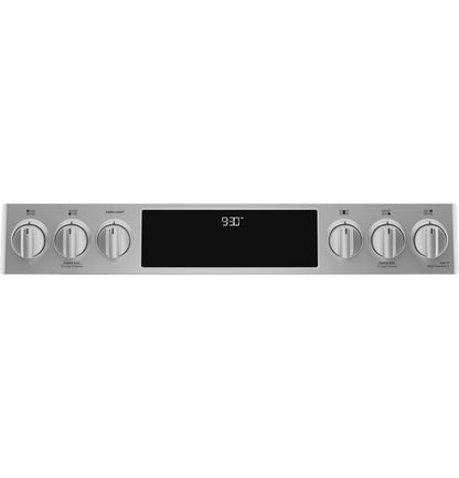 GE APPLIANCES P2S930YPFS GE Profile 30"" Smart Dual Fuel Slide-in Front-control FINGERPRI...