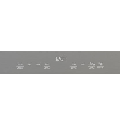 GE APPLIANCES UVW9361SLSS 36"" Wifi Enabled Designer Wall Mount Hood W/ Perimeter Venting