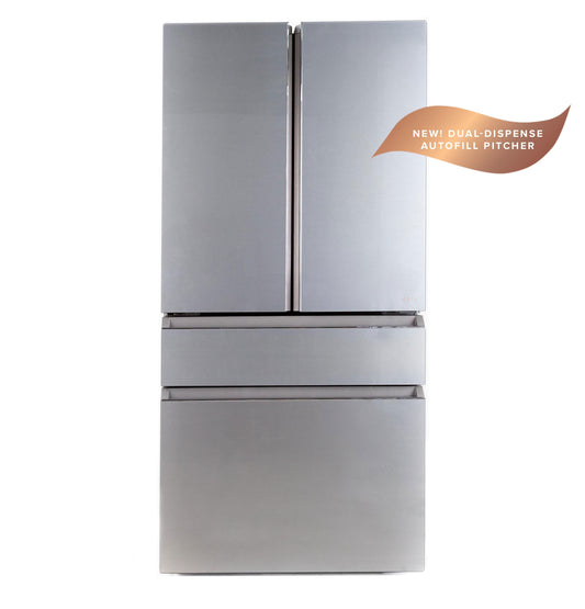 CAFE CGE29DM5TS5 Cafe Energy Star 28.7 Cu. Ft. Smart 4-door FRENCH-DOOR...