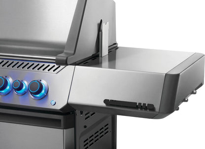 NAPOLEON BBQ P500VRSIBNSS Prestige 500 Rsib With Infrared Side and Rear Burner , Natural Gas, ...
