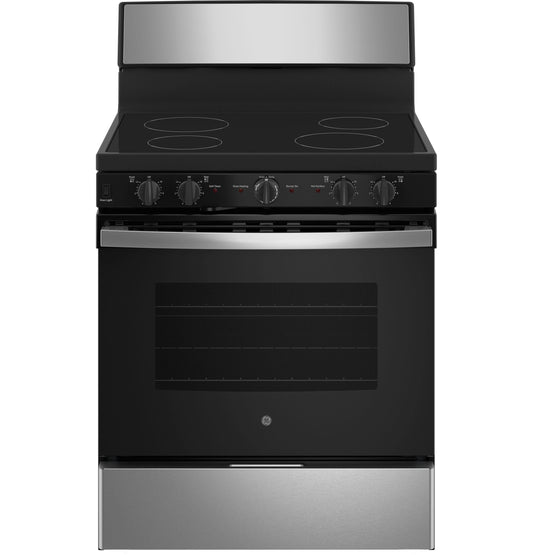 GE APPLIANCES JB480STSS GE 30"" Free-standing Electric Radiant Smooth Cooktop Range