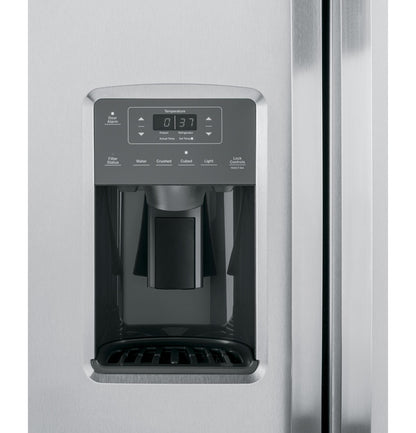 GE APPLIANCES GSE25GYPFS Ge Energy Star 25.3 Cu. Ft. Side-by-side Refrigerator