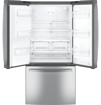 GE APPLIANCES GFE24JYKFS Ge Energy Star 23.6 Cu. Ft. French-door Refrigerator