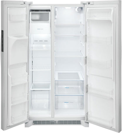 FRIGIDAIRE FRSS2623AW Frigidaire 25.6 Cu. Ft. 36'' Standard Depth Side By Side Refrigerator