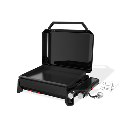 WEBER 1500213 Weber Traveler 22"" Portable Griddle - Black