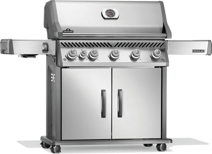 NAPOLEON BBQ RP625SIBNSS2 Rogue Pro 625 Sib With Infrared Side Burner , Natural Gas, STAINLES...