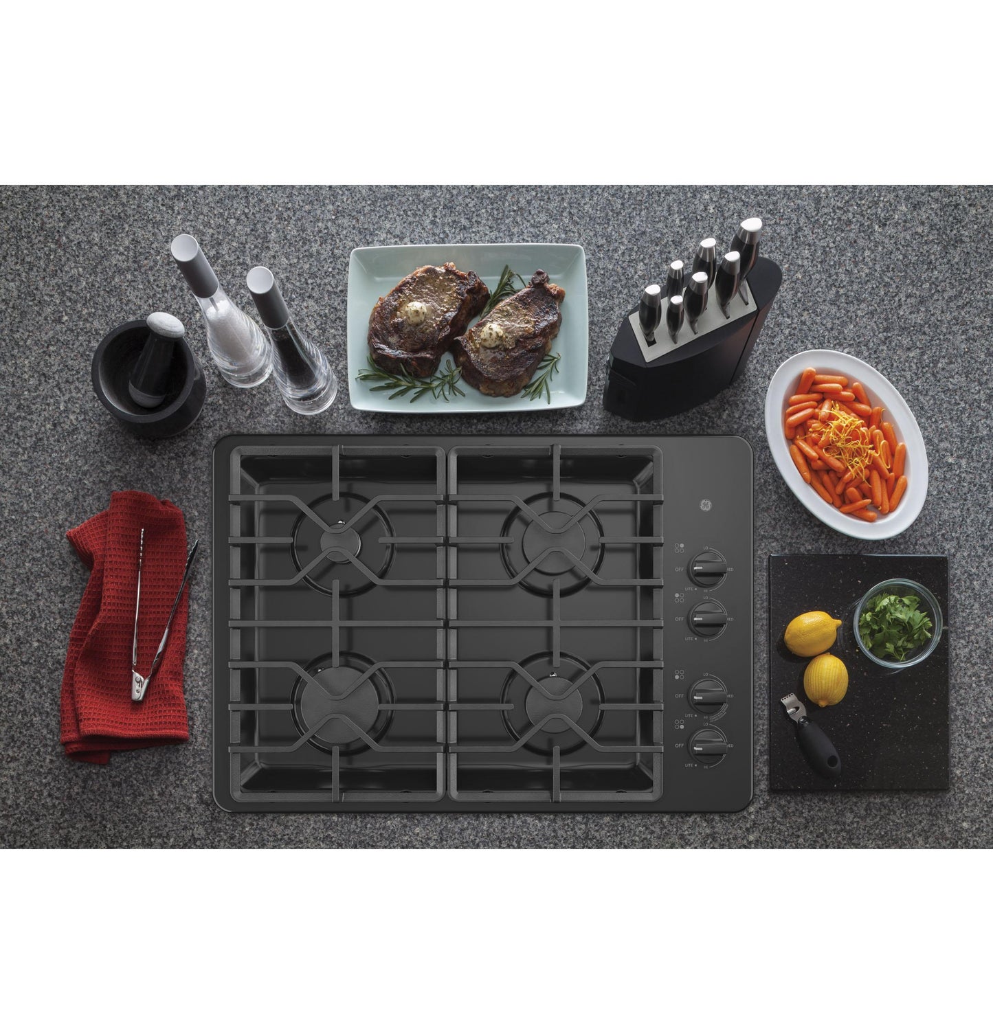 GE APPLIANCES JGP3030DLBB Ge 30"" Built-in Gas Cooktop