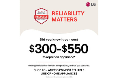 LG WT8600CW 5.5 CU.FT. MEGA Capacity Smart Top Load Washer With Impeller, EASYU...