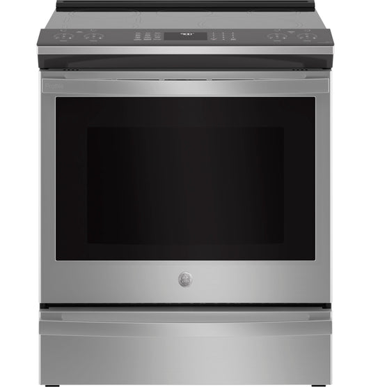 GE APPLIANCES PHS930YPFS GE Profile 30"" Smart Slide-in Fingerprint Resistant FRONT-CONTR...