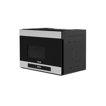 THOR KITCHEN TOR24SS 24 Inch Convertible Over the Range Microwave With Ventilation (COMI...
