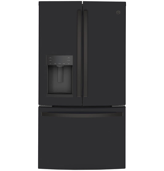 GE APPLIANCES GYE22GENDS Ge Energy Star 22.2 Cu. Ft. Counter-depth French-door REFRIGE...