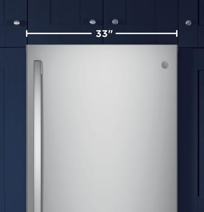 GE APPLIANCES GDE25EYKFS Ge Energy Star 24.8 Cu. Ft. Bottom-freezer Drawer Refrigerator