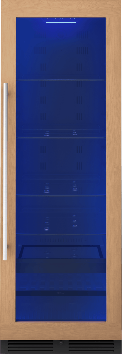 ZEPHYR PRB24F01BPG Zephyr 24"" Full Size Panel Ready Single Zone Beverage Cooler