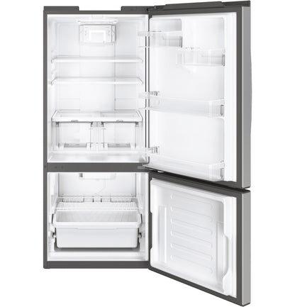 GE APPLIANCES GBE21DYKFS Ge Energy Star 21.0 Cu. Ft. Bottom-freezer Refrigerator