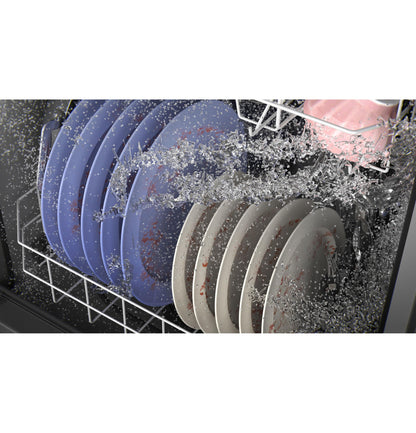 GE APPLIANCES GDT550PGRWW Ge Top Control With Plastic Interior Dishwasher With Sanitize CY...