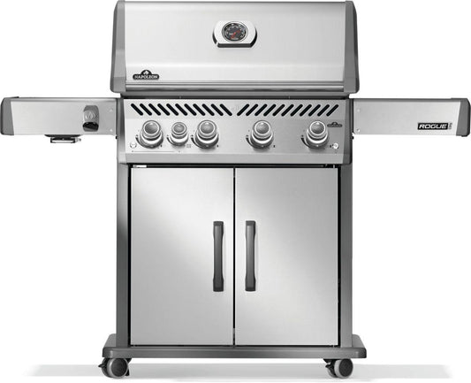 NAPOLEON BBQ RP525SIBNSS2 Rogue Pro 525 Sib With Infrared Side Burner , Natural Gas, STAINLES...