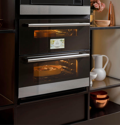 CAFE CTS92DM2NS5 Cafe Minimal Series 30"" Smart Built-in Twin Flex Single Wall ...
