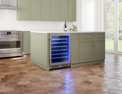 ZEPHYR PRW24C01CG Zephyr 24"" Single Zone Wine Cooler