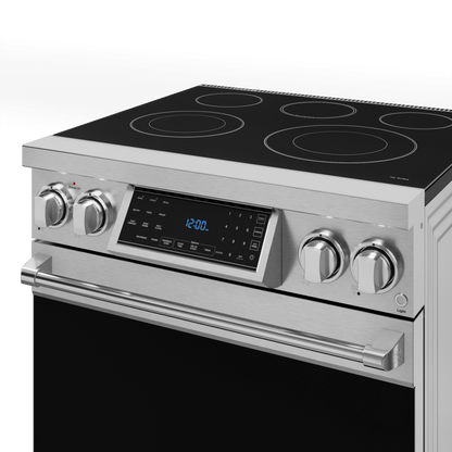 THOR KITCHEN RSE30 30 Inch Professional Electric Range With Tilt Panel Touch Control I...