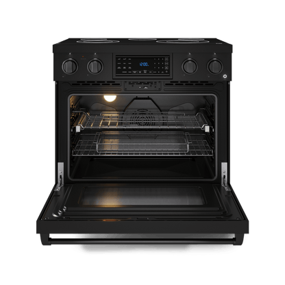 THOR KITCHEN RSE36B 36 Inch Professional Electric Range With Tilt Panel Touch Control I...