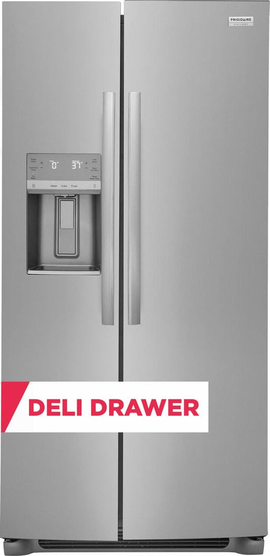 FRIGIDAIRE GRSS2352AF Frigidaire Gallery 22.3 Cu. Ft. 33'' Standard Depth Side By Side RE...