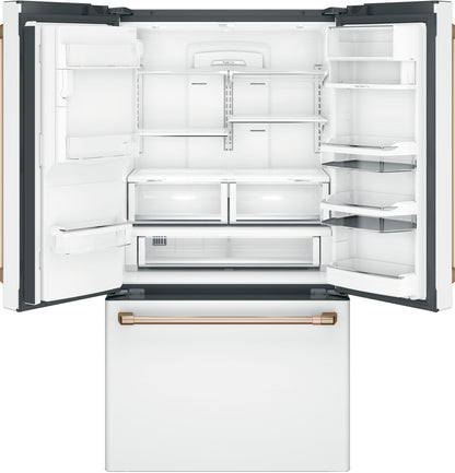 CAFE CYE22TP4MW2 Cafe Energy Star 22.2 Cu. Ft. Counter-depth French-door RE...