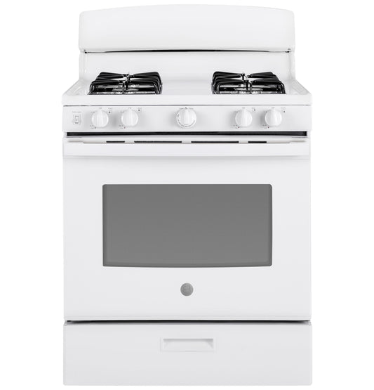 GE APPLIANCES JGBS30DEKWW Ge 30"" Free-standing Gas Range