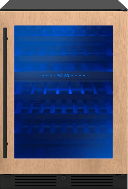ZEPHYR PRW24C02CPG Zephyr 24"" Panel Ready Dual Zone Wine Cooler