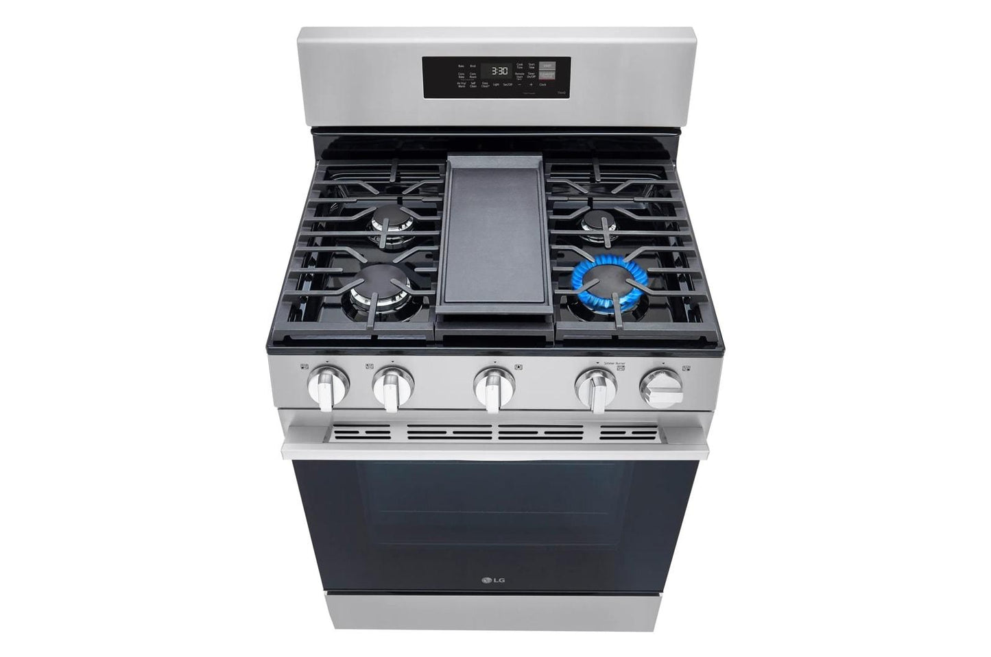 LG LRGN6323Y 6.3 Cu. Ft. Smart Wi-fi Enabled Probake Convection Gas Range WIT...