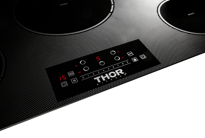THOR KITCHEN TIH36 Thor Kitchen 36 Inch Built-in Induction Cooktop With 5 Elements