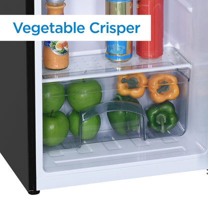 DANBY DCR033B2SLM Danby Diplomat Stainless Steel Look 3.3 Cu Ft Compact Refrigerator