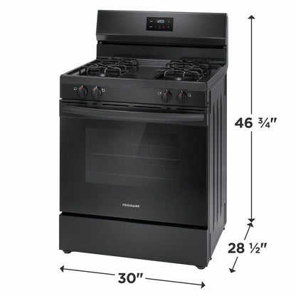 FRIGIDAIRE FCRG3051BB Frigidaire 30"" Gas Range