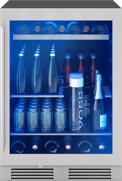 ZEPHYR PRB24C01CG Zephyr 24"" Single Zone Beverage Cooler