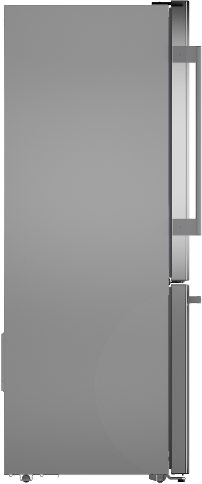 BOSCH B33CM10SNS 100 Series, Free-standing Fridge-freezer With Freezer At Bottom, BR...