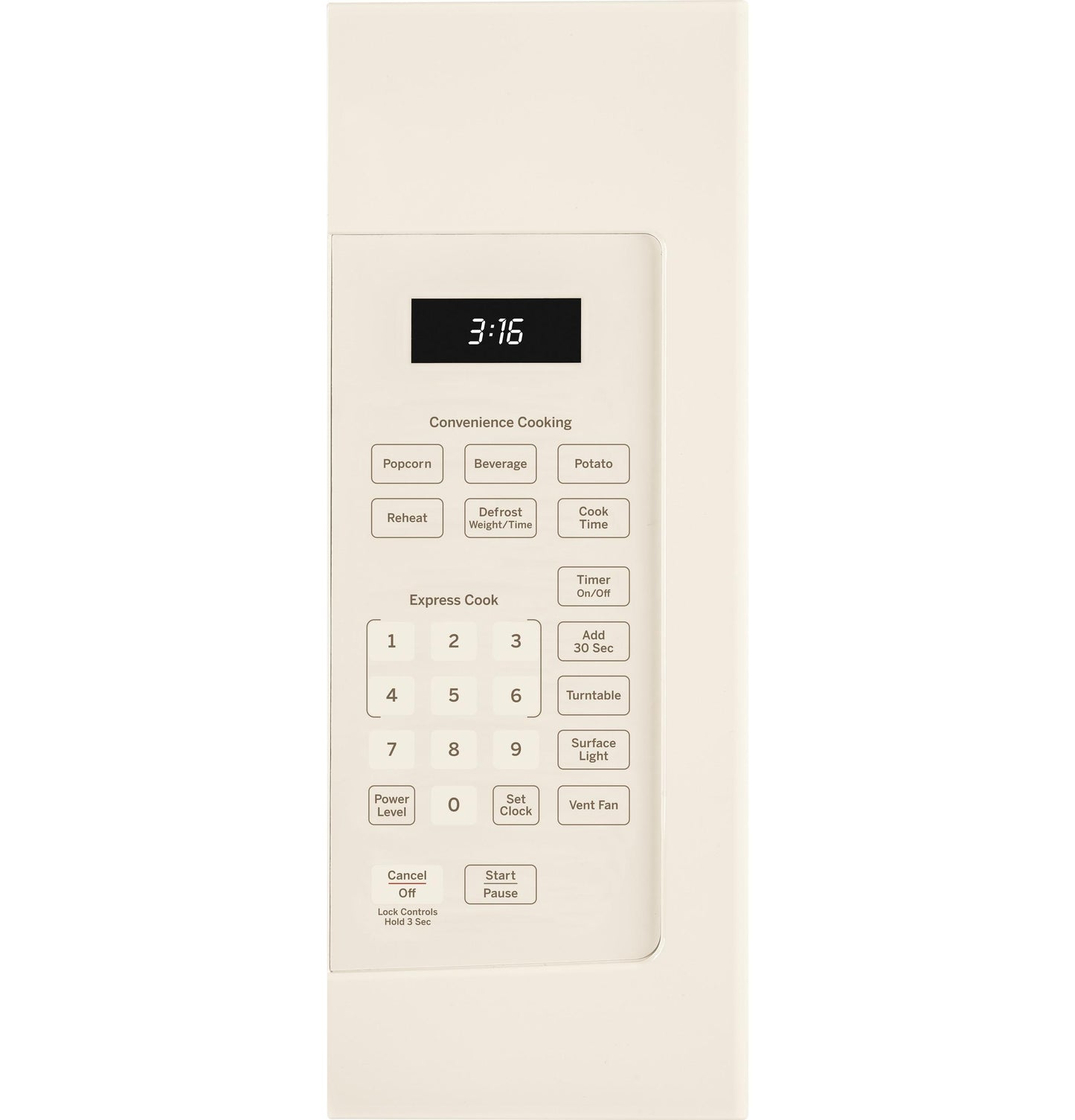 GE APPLIANCES JVM3160DFCC Ge 1.6 Cu. Ft. Over-the-range Microwave Oven