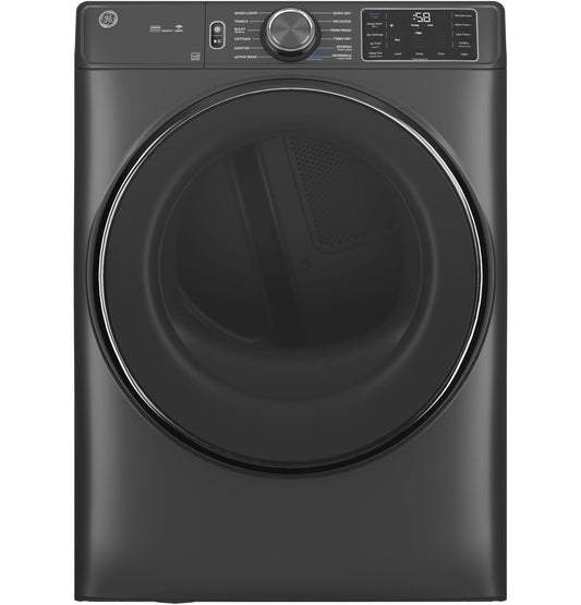 GE APPLIANCES GFD65ESPVDS Ge 7.8 Cu. Ft. Capacity Smart Front Load Electric Dryer With STE...