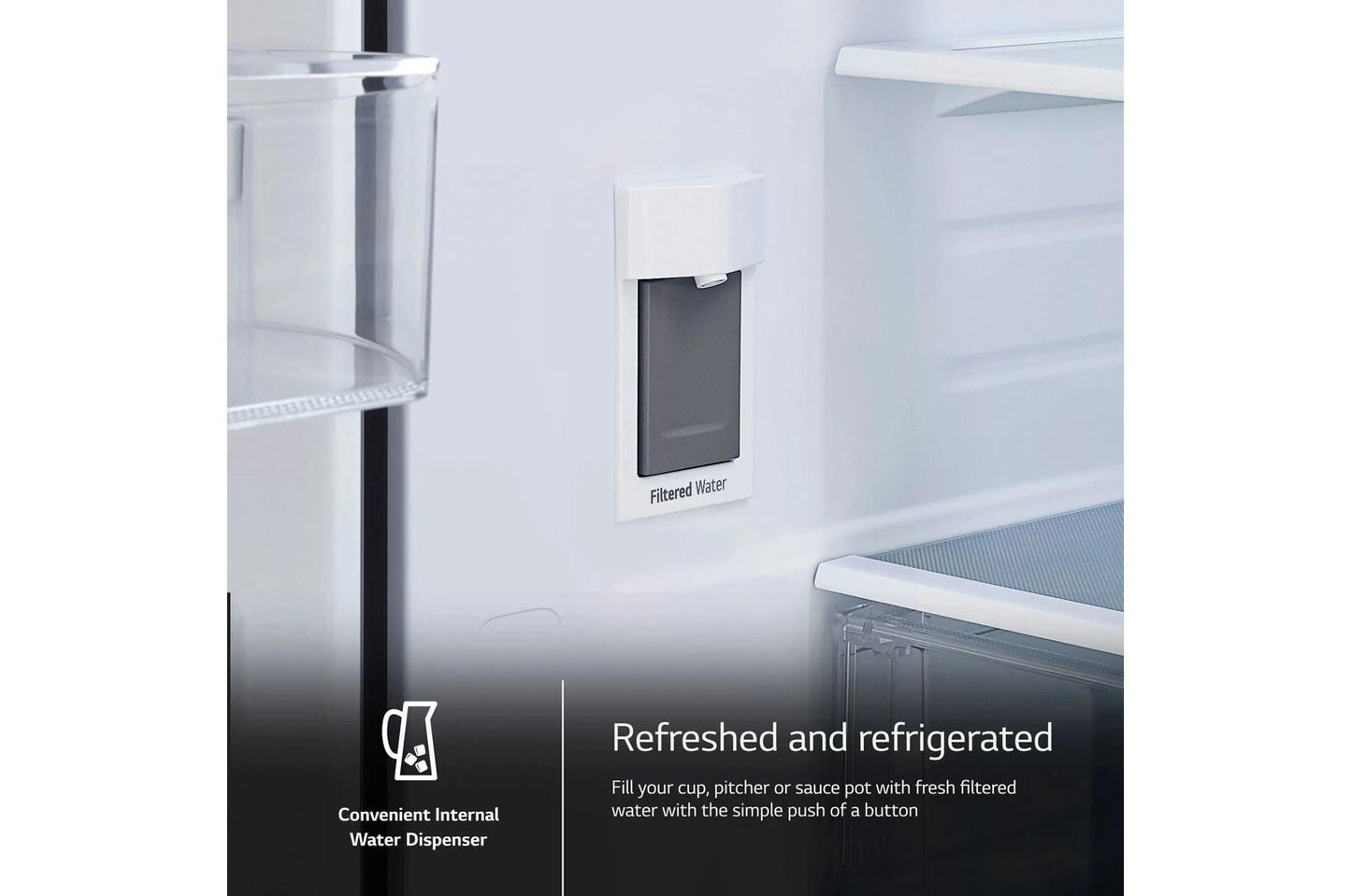 LG LRFLC2716S LG 27 Cu. Ft. Smart Counter-depth Max French Door Refrigerator
