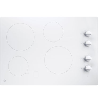 GE APPLIANCES JP3030TWWW Ge 30"" Built-in Knob Control Electric Cooktop