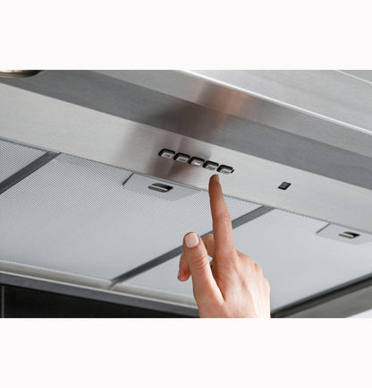 GE APPLIANCES UVW8304SPSS GE Appliances 30"" Designer Wall Mount Hood W/ Dimmable LED Lighting