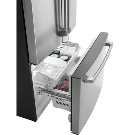 CAFE CWE19SP2NS1 Cafe Energy Star  18.6 Cu. Ft. Counter-depth French-door R...